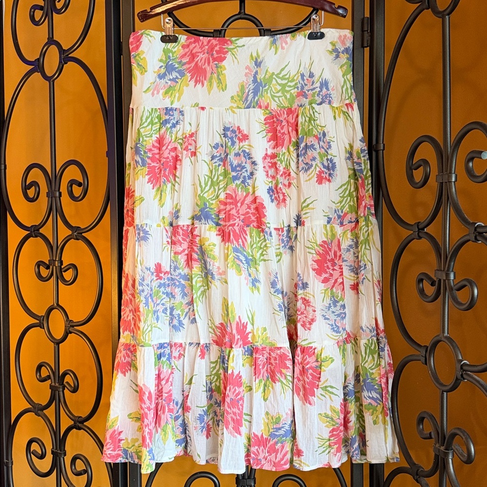 CHAPS Ralph Lauren Spring Avenue Skirt - Picture 1 of 9